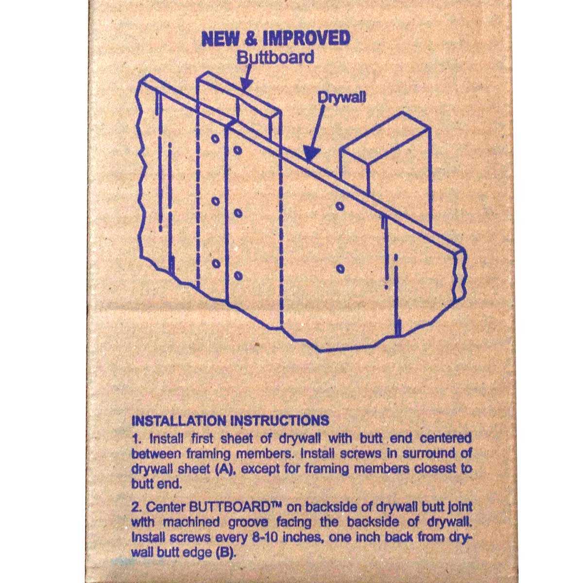 Trim-Tex Buttboard Drywall 48